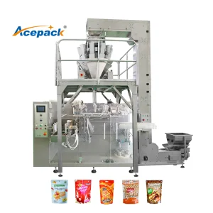 Automatic Pouch Industrial Sachet Nuts Packing Machine Horizontal