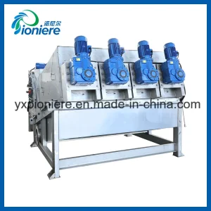 Screw Type Sludge Treatment System for Thickening Domestic Waste Water