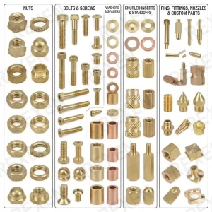 Brass Copper Bronze Components