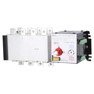 ATS160A 4p Interruptor de Transferencia Automática de Corriente Continua Trifásico