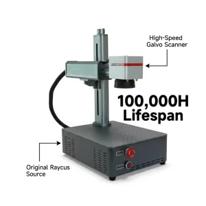 High Speed Galvo Fiber Laser Engraving Machine