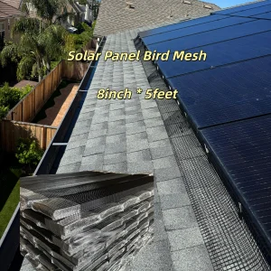 Spanish Tile Solar Panel Mesh