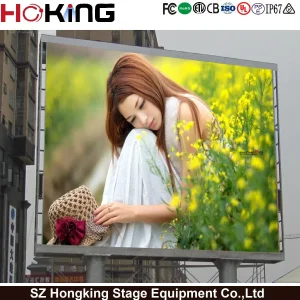 Outdoor Full Color SMD P5/P6/P4 Fixed Install LED Display Billboard