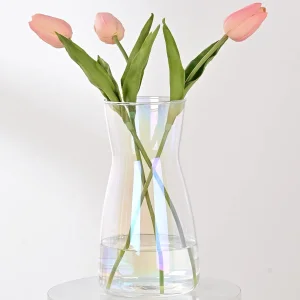 Iridescent Glass Vase