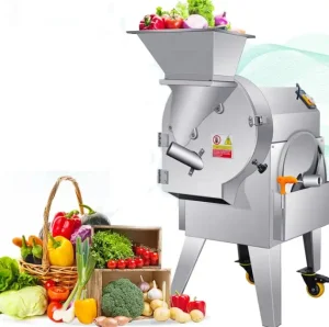 Máquina Industrial de Corte de Legumes Legumes Frutas Gengibre Batata Cenoura Máquina de Corte em Cubos e Fatias