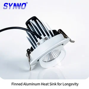 LED Gimbal Downlights Ceiling Recessed Adjustable Angle Anti-Glare Spotlights