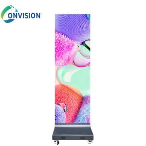 Indoor LED Poster WiFi USB Control Standing 1920*640mm LED Poster Screen