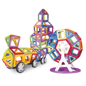 Baby Stem Educational 3D Toy Magnetic Tiles Set