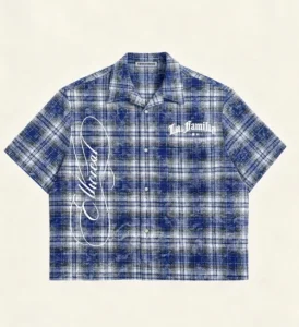 Retro Plaid Shirt Oversized Fit
