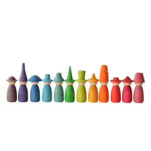 Montessori Educational Peg Dolls