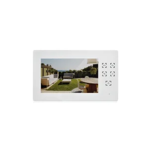 2-Way Intercom Indoor Monitor and Outdoor Station Support Locking Video Door Phone System