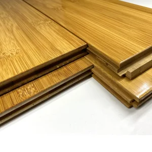 Eco-Friendly Waterproof Solid Bamboo Flooring Vertical Horizontal 15mm Carbonized Bamboo Decking