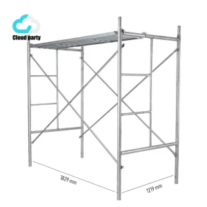 Sed Scaffolding for Sale H Frame Scaffolding for High-rise Building Andamios Para Construction Scaffolding Material