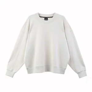 China Basic Plain Knitted Scuba Sweatshirts Women’s Top Manufacturer, Manufacturers