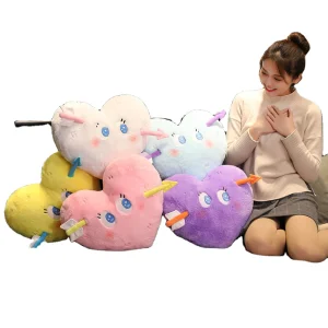IN STOCK Cupid Love Heart Cute Kawaii 50cm Super Soft Valentines Day Gift Stuffed Plush Toy