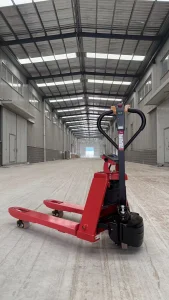 OEM Factory 1.5ton 1500kg Lithium Battery Walkie Pedestrian Mini Economical Full Electric Handling Equipment for Warehouse
