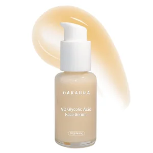 OEM Brightening Vitamin C Face Serum Glycolic Acid Even Skin Tone Calming Redness Improve Hyperpigmentation