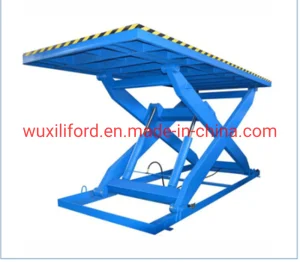 Chinese Manufacturer Electric Scissor Lift Hw2008 Hydraulic Electric Lift Table AC Powered Stationary Scissor Lifting Platform Fixed Scissor Lift Table 2000kg