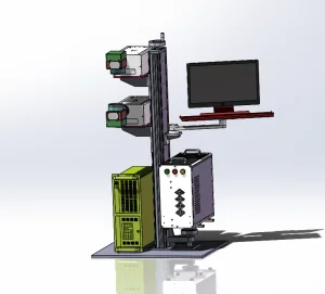 Custom Laser Marking Equipment for Custom Ear Tags and Rings