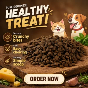 Free Sample OEM Bulk Natural Premium Nutritious Dry Puppy Cat Food Organic Complete Nutrition Top Grade High-Protein Grain-Free