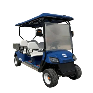 Electric Utility Golf Cart with Cargo Box