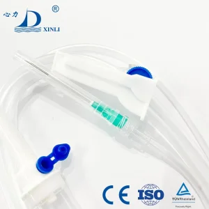 Conjunto de Infusión Intravenosa IV Estéril de Gravedad Descartable de Uso Único 1.5m 1.34m para Inyección