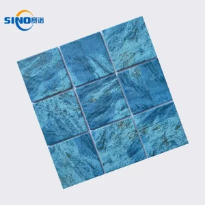 Inkjet Swimming Pool Tiles Blue Ocean