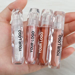 Private Label Shiny Plumping Lip Gloss Moisturizing Lip Glaze Custom Logo