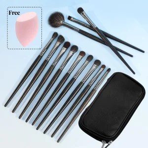 Women Goat Hair Makeup Brush Set Wholesale Custom