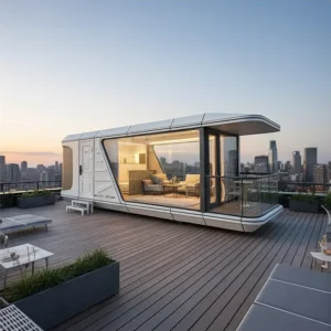 Space Capsule House Factory Modular Home Container House Smart Modular Price Steel Structure Mobile Building Hotel Prefab Cabin Housing