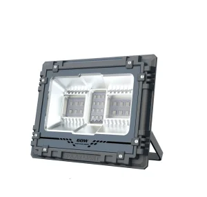 Yaye 2022 Hottest Sell 60W RGB Solar LED Flood Light with Control Modes: Time /Light Control +Remote Controller+ bluetooth Music Rhythm Stock 1000PCS