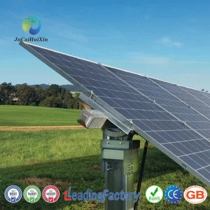 Wholesale Hot Dipped Galvanized Ground Solar Array Single Axis Mounting Structure