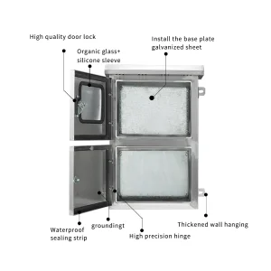 Professional Solar Array Cage Outdoor with Anti-Theft Mesh Design