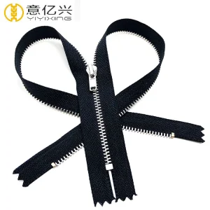 Custom Aluminum Gunmetal Brass Metal Zipper