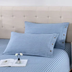 Luxurious Cotton Ruge Bedding Set for Sophisticated Spaces