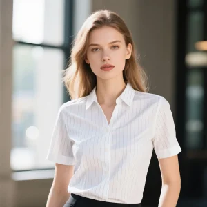 Camisa de Trabalho Personalizada para Mulheres