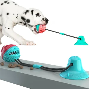Classic Puppy Dog Toys Teething Rubber TPR Chew Toy for Aggressive Chewers-Relieve Itching &amp; Clean Teeth Pacifier &amp; Dog Training
