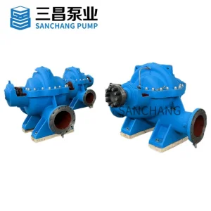 Horizontal Electric Double Suction High Flow Single Stage Split Case Centrifugal Irrigation Pump
