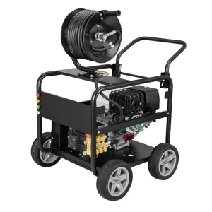 258bar 15HP غسالة سيارات عالية الضغط للاستخدام الثقيل بمحرك غازoline صناعي