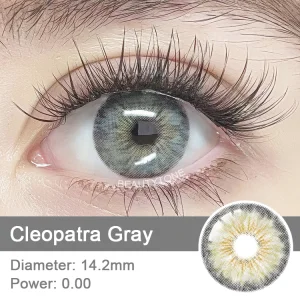 New Arrival Cleopatra Gray Contact Lens China Fashion Most Comfortable Eyewear Customized Contact Lenses
