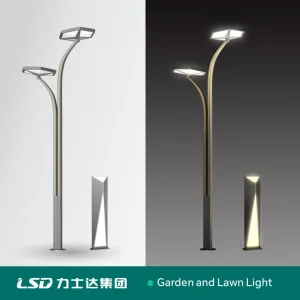 Hot Sale Pathway Decorative Modern Outdoor Landscape IP68 Waterproof LED Garden Yard Lawn Light 8W-50W Pole Top Interior Factory Price Customization