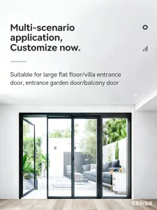 China Wholesale Price Premium Thermal Break Aluminum Balcony Door in Provencal Style