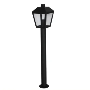 Modern E27 LED Landscape Villa Outdoor Lights Die-Cast Aluminum Trapezoid PC Shade Waterproof AC Power Supply for Garden Lawn