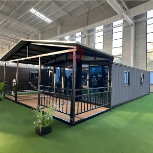 Expandable Container House 20FT Foldable Model House Fully Furnished Quick Assembly Portable Prefab House