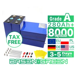 Ukraine Poland EU Stock Prismatic 345ah Grade Lifepo4 REPT 3.2V 280ah 304ah 314ah 320ah Lithium Ion Cell Home Energy Storage
