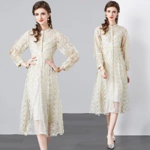 2023 Women's Spring Embroidered Dress