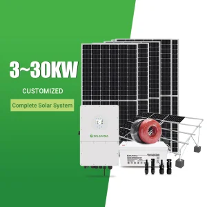 Sistema Solar Completo Residencial Fuera de la Red