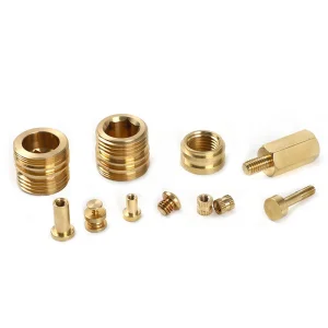 Non-Standard Brass Nutfor Tight Secure &amp; Leak Free Connection Through-Hole Outer Threaded Screw
