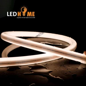 Outdoor IP67 360 Degree D16 Silicone Tube 24V 2700K-6000K Hanging Decorative Shapes Round Rope Flex Custom Neon Sign Light