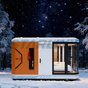 Casa cápsula pequeña modular